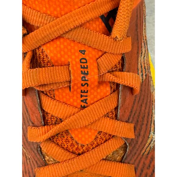Hoka One One Mens Mafate Speed 4 1129930 Orange Running Shoes Sneakers Sz 9 Read - Picture 8 of 13